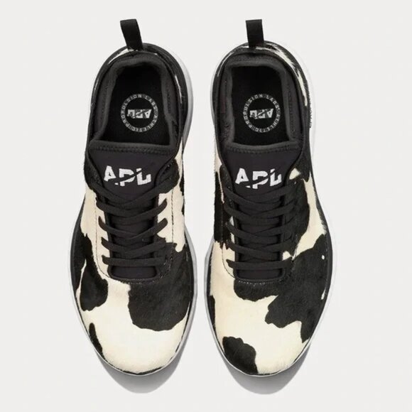 New APL Women's Iconic Phantom Black / White / Cow 7.5 - Picture 2 of 4
